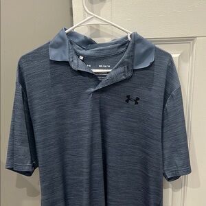 Under Armour Men's Blue Polo Shirt